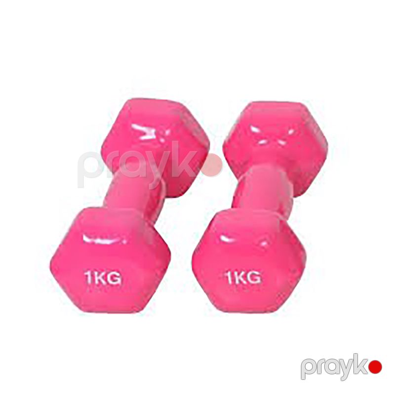 Çəhrayı Qantel 1kq 2x — Fitness və simulyatorlar, Bakı (3)