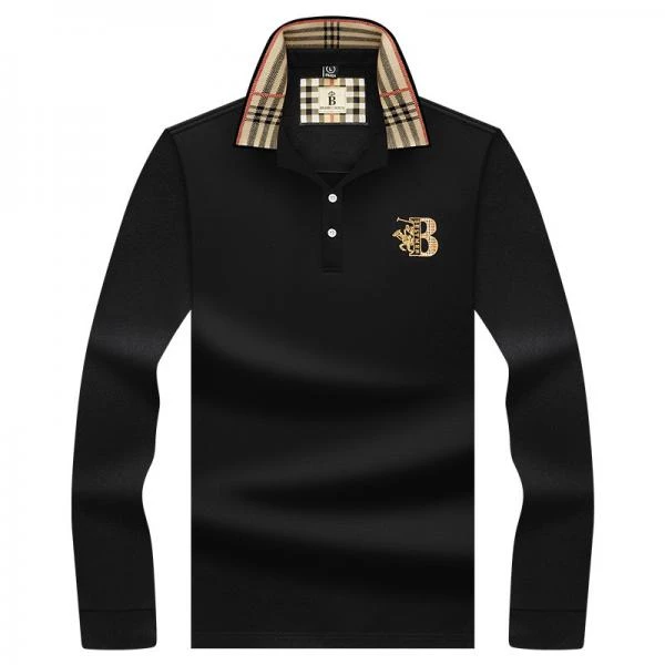 Polo Bestmen pambıq trikotaj uzunqol yaraşıqlı və dəbli kişi köynəyi — Men's clothing