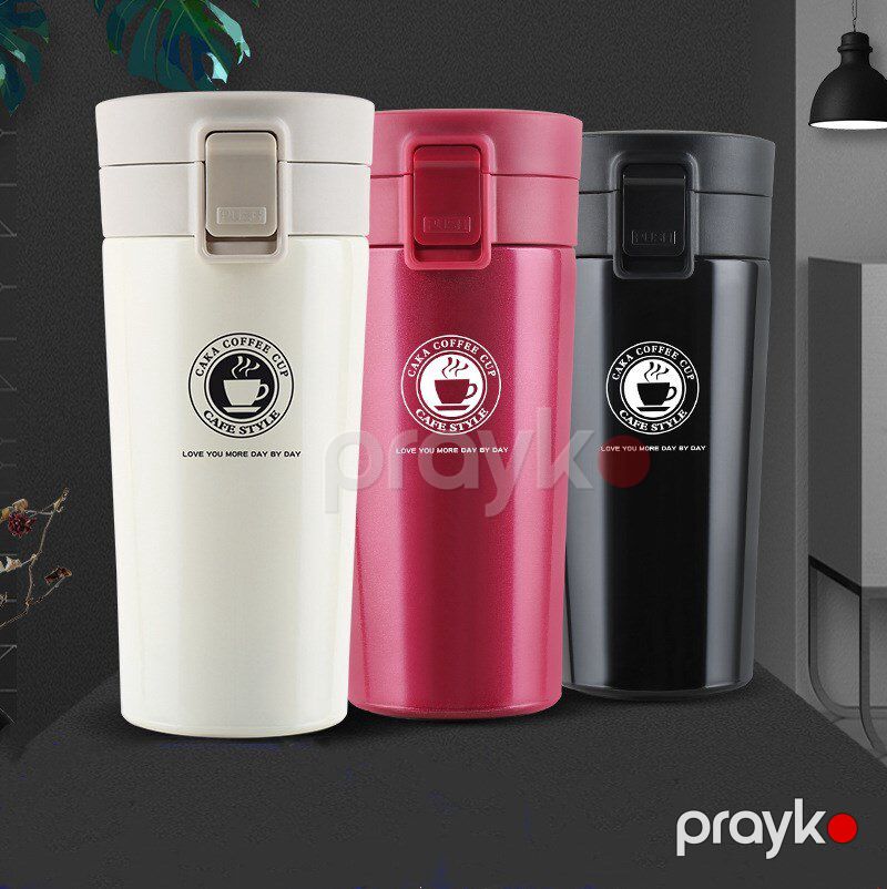 Bounce içkiləri isti saxlamaq üçün şüşə paslanmayan polad Milad Garrafa termal fincan 350ml — Mallar, Bakı (2)