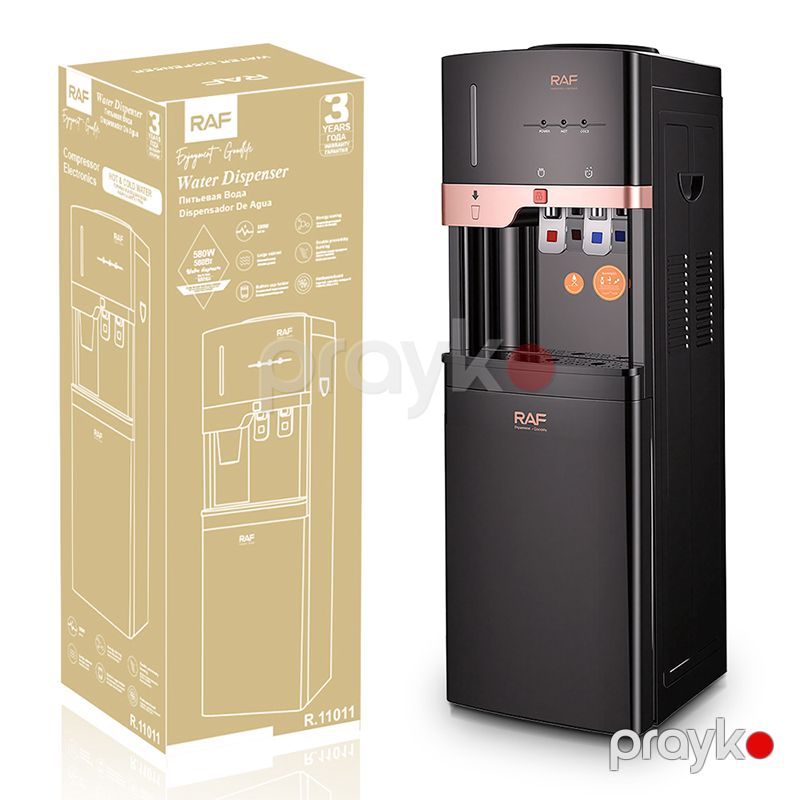 RAF Su Dispenseri R.11011 580W İsti, Soyuq Su Dispenseri, Şkaf və Fincan Tutucusu ilə, Enerjiyə Qənaətcil dispenser — Ev texnikası, Bakı (6)