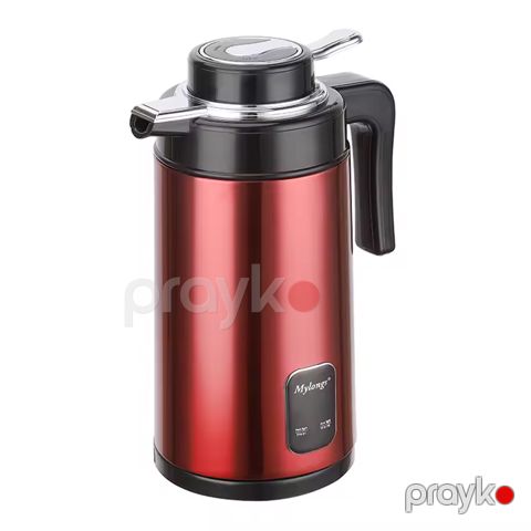 Mylongs MY-3066 Elektrikli Çaydan Paslanmayan Polad Çaydan Böyük Tutumlu 3L Termopot — Bakı