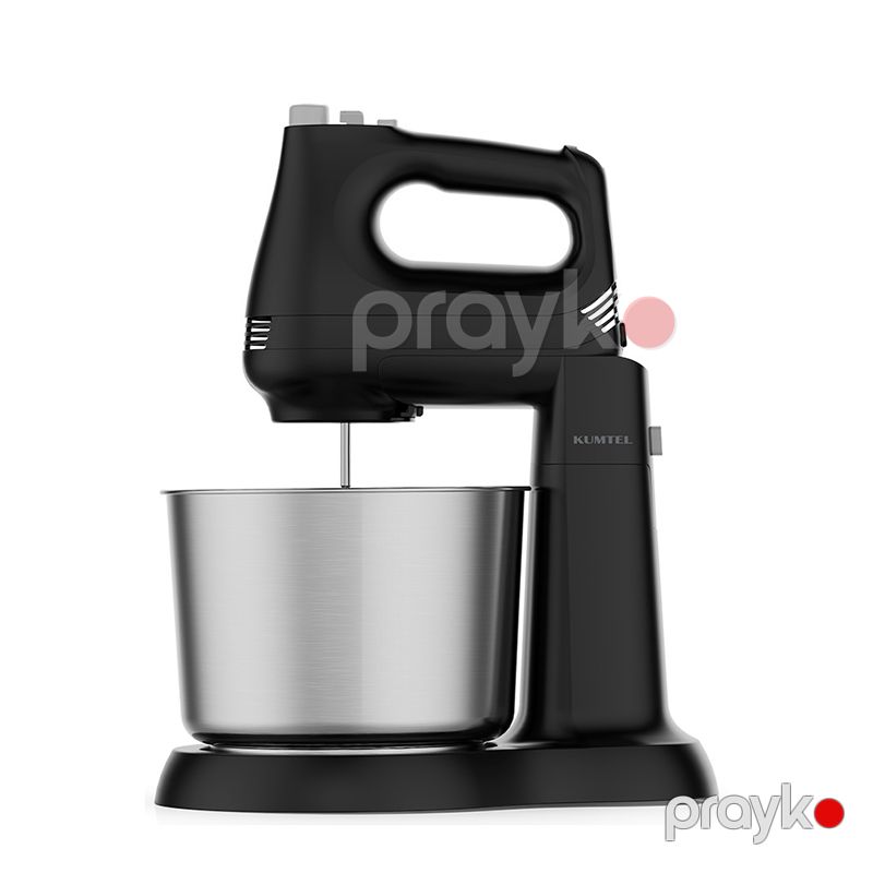 Kumtel HSM-04 Elektrikli Xəmir Yoğuran Maşın Stand Mikser 6 Sürət Ayarlı Xəmir Qarışdıran — Blenderlər, xırdalayanlar və mikserlər, Bakı (2)