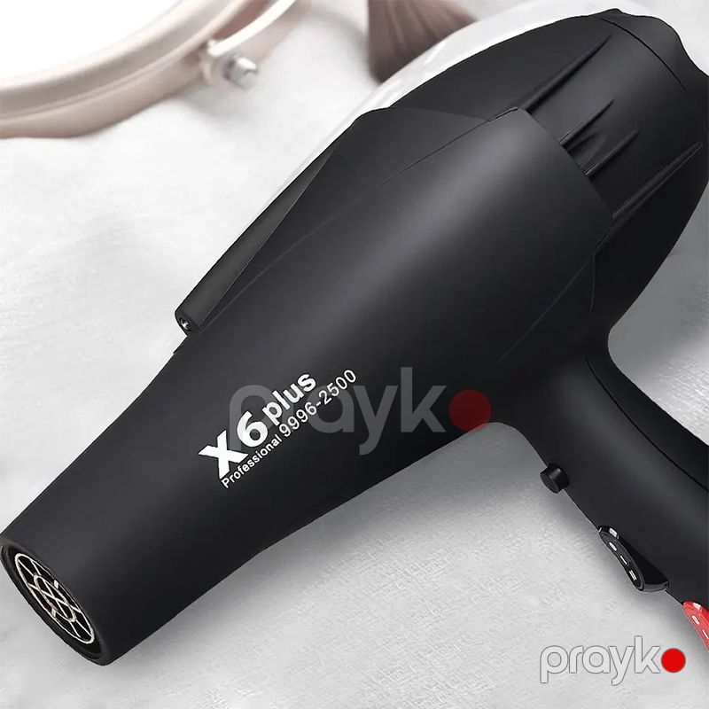 X6 Resuxi Professional 2500W Yüksək Temperaturlu Saç Qurutma Feni Salon Istifadəsi Üçün Uyğun Mənfi İonlu Elektrikli Hava Feni — Fən, Bakı (4)