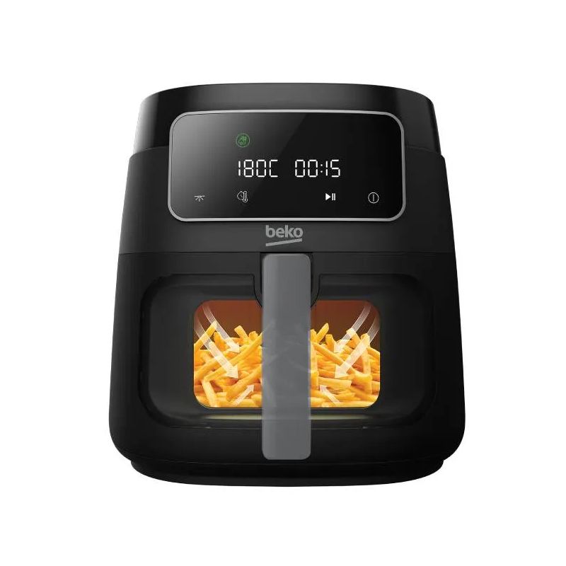 Beko FRL 3374 B Air Fryer Yüksək Güclü Beko Fritöz Airfryer Yağsız Dərin Fritöz Avtomatik Proqram, LED Ekran — Ev texnikası, Bakı (2)