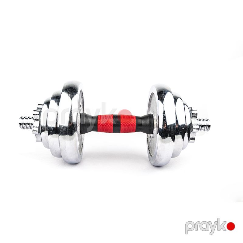 Qantel Dəsti 20kq Tənzimlənə Bilən Xrom Qantel 2x 10 kq — Fitness və simulyatorlar, Bakı (4)