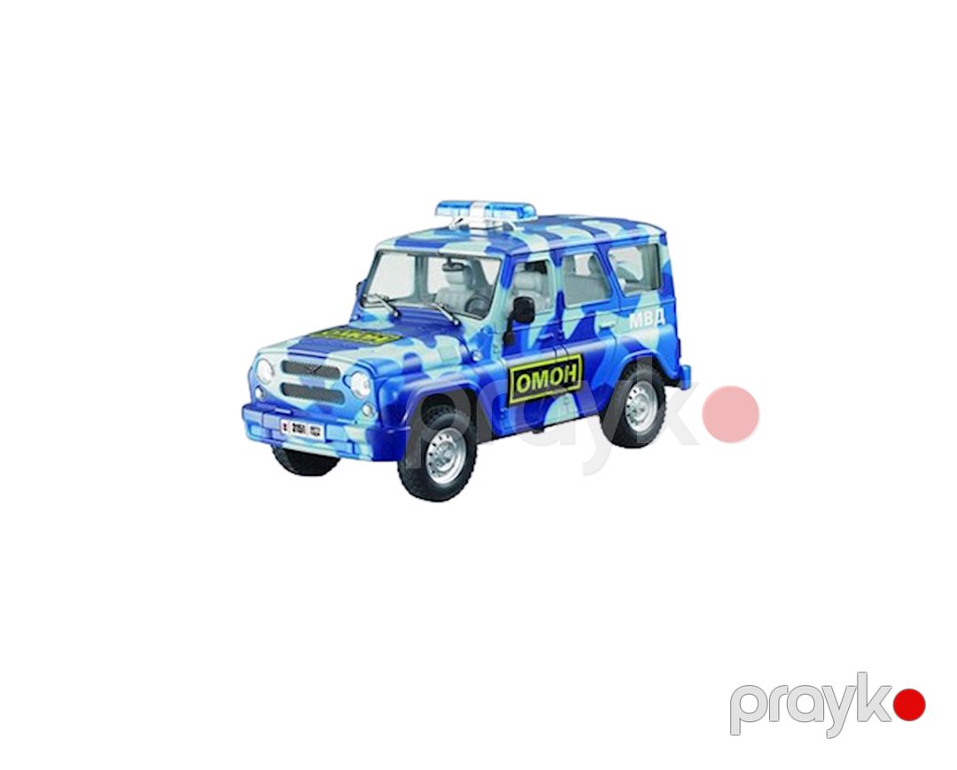 Polis yolsuzluq avtomobili Play Smart 9122, 32x18 sm, 3 yaşdan, göy — Mallar, Bakı (2)