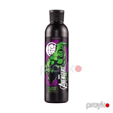 Uşaqlar üçün şampun-kondisioner Avon Marvel 2in1, 200 ml — Bakı