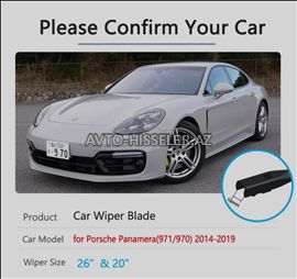Porsche Panamera ön şüşə siləcekləri (qabağ patpres şotkaları) 2012-2020 — Bakı