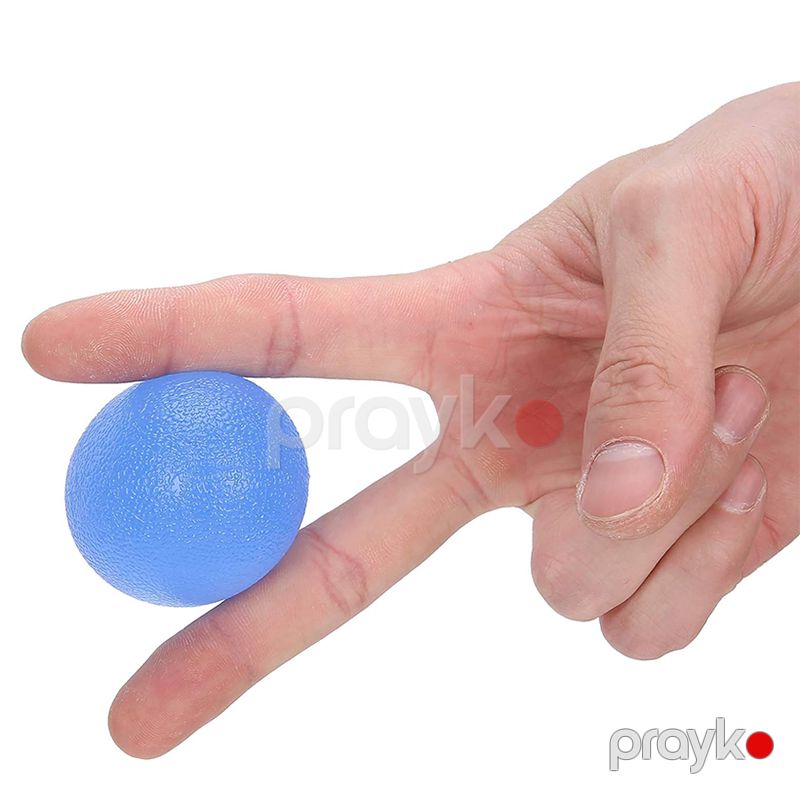Əl Məşqi Üçün Power Ball Yumurta Formalı Rəngli Əl Məşq Topları Masaj Funksiyalı Yumuşaq Espander Masaj Topu — Fitness və simulyatorlar, Bakı (2)