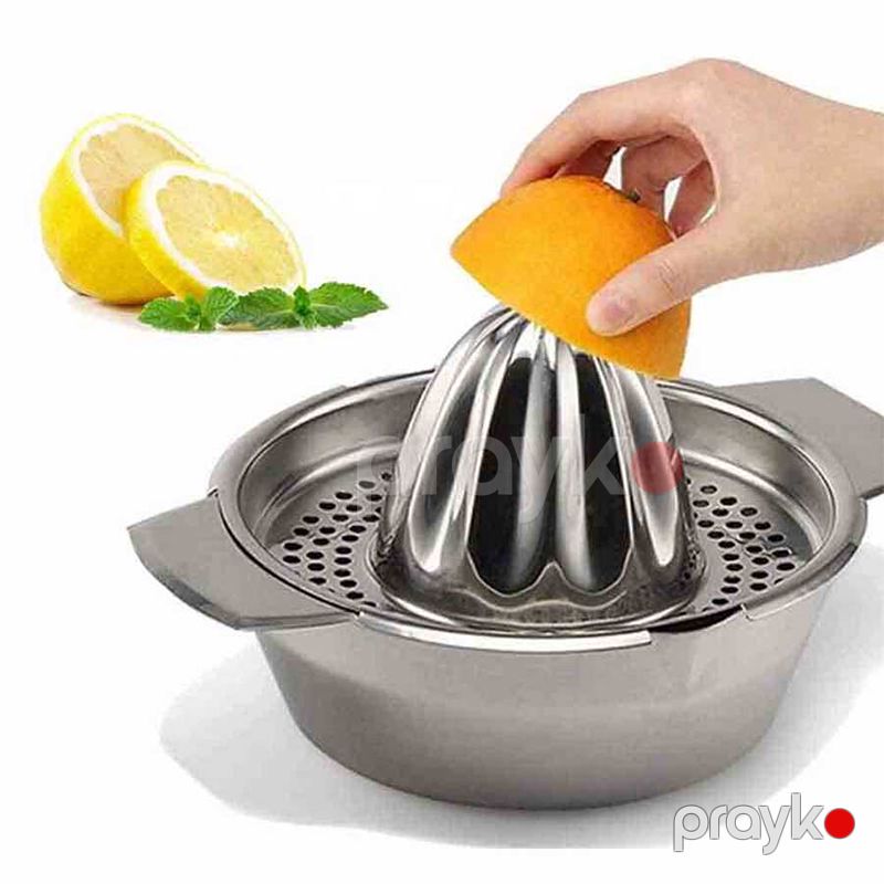 Limon Sıkacağı Paslanmayan Polad Limon Sıxıcı Manuel Portağal El Sıxacağı Sitrus Portağal Şirəsi Sıxan — Qablar və mətbəx əşyaları, Bakı (5)