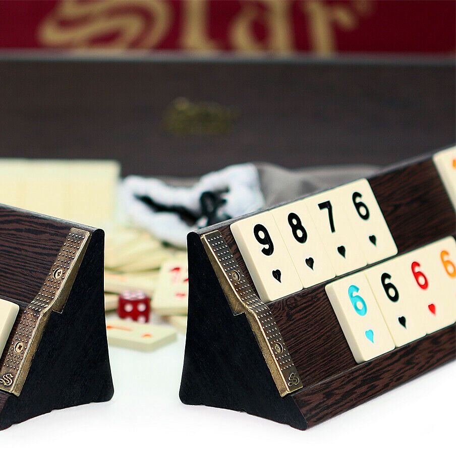 Original Premium Melamin Daşlı Taxta Star Okey Seti — Stolüstü və kart oyunları, Bakı (4)
