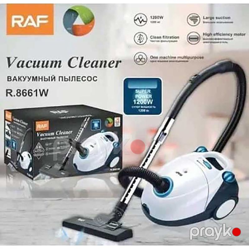 RAF R.8661W Elektrikli Tozsoran Yüksək Əmiş Güclü Tozsoran 1200W — Tozsoran, Bakı (6)