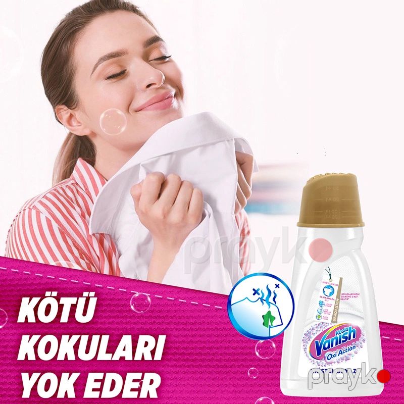 Vanish Kosla White Ləkə Təmizləyici Qızıl Maye 1000 ml Ağlar Üçün Ləkə Təmizləyici — Mallar, Bakı (2)
