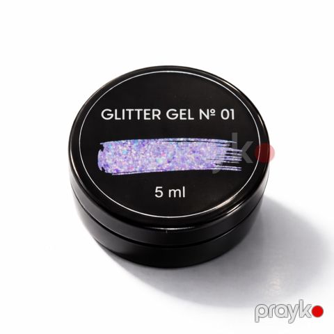 Rəngli gel Exotic Glitter No1, 5 ml — Bakı