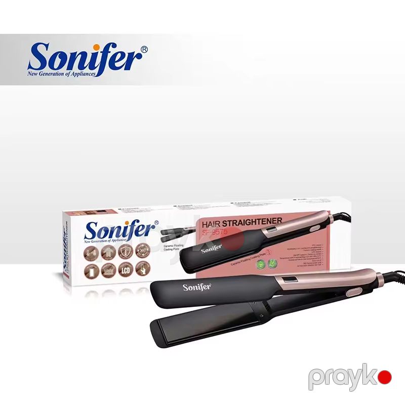Sonifer SF-9575 Peşəkar Elektrikli Saç Düzləşdirici Fen Çoxfunksiyalı İsti Hava Feni 75W Gücündə — Fən, Bakı (5)