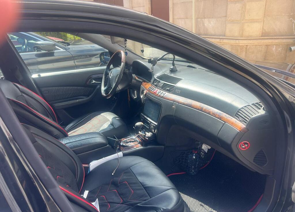 Mercedes S 320, 2001 il, 495000 km 90-SN-021 — Avtomobillər (6)