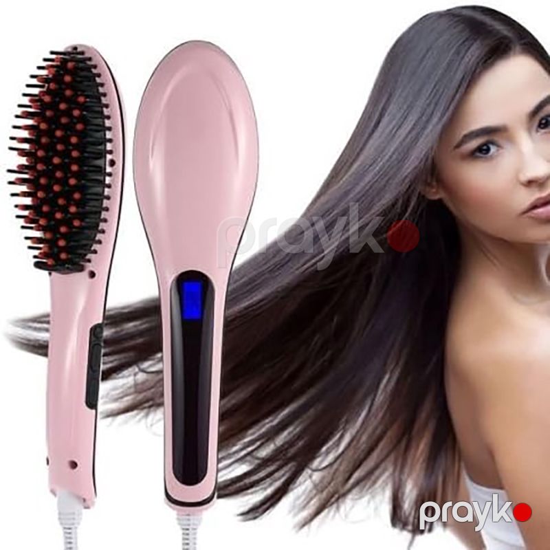 Straightener HQT-906 Saç Düzləşdirici Fen Daraqlı Saç Düzləşdirici — Fən, Bakı (7)