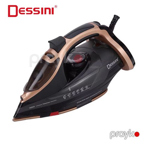 Dessını DS-962 Paslanmayan Polad Altlıqlı Buxarlı Ütü 2600W Gücündə Yüksək Keyfiyyətli Elektrikli Peşəkar Buxarlı Ütü — Bakı