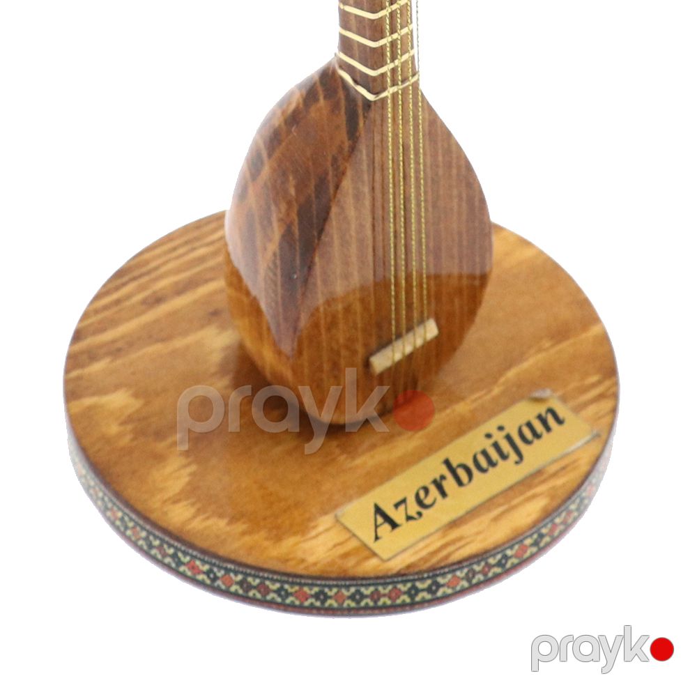Əl İşi Milli Musiqi Aləti Saz Miniatür Saz Modeli Hədiyyəlik Miniatür Saz — Mallar, Bakı (7)