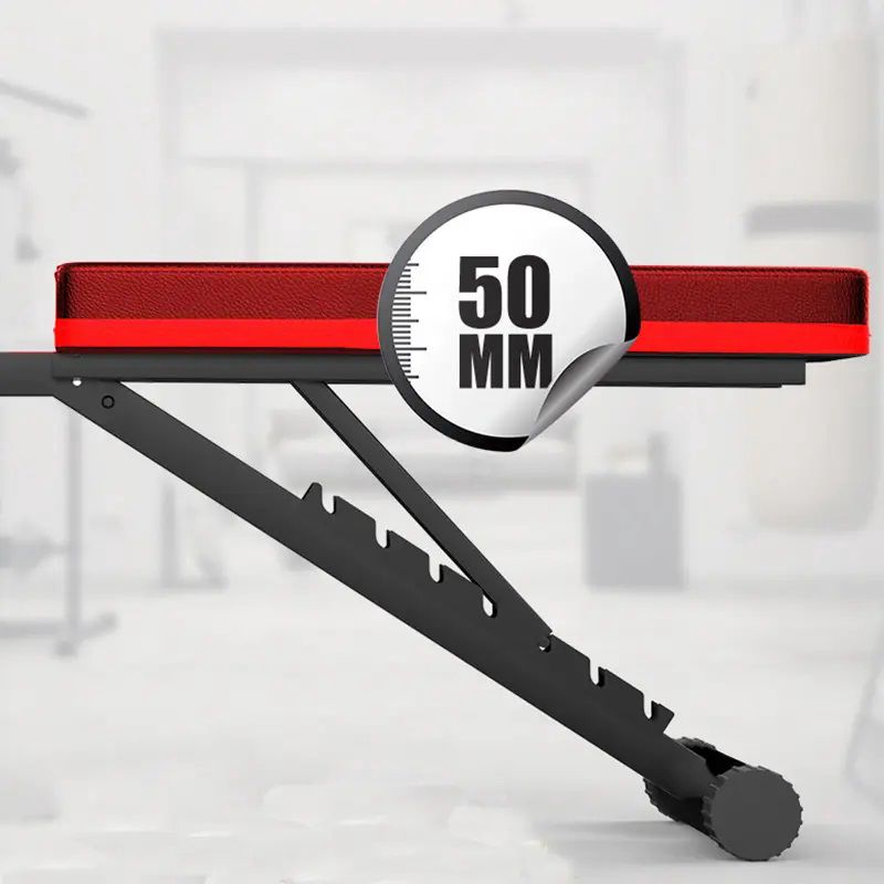 Ev İdman Zalı Məşqi Üçün Uyğun Qatlana Bilən Fitness Aləti Çoxməqsədli Tənzimlənən Fitness Dumbbell Dəzgahı Press Stolu — Fitness və simulyatorlar, Bakı (4)