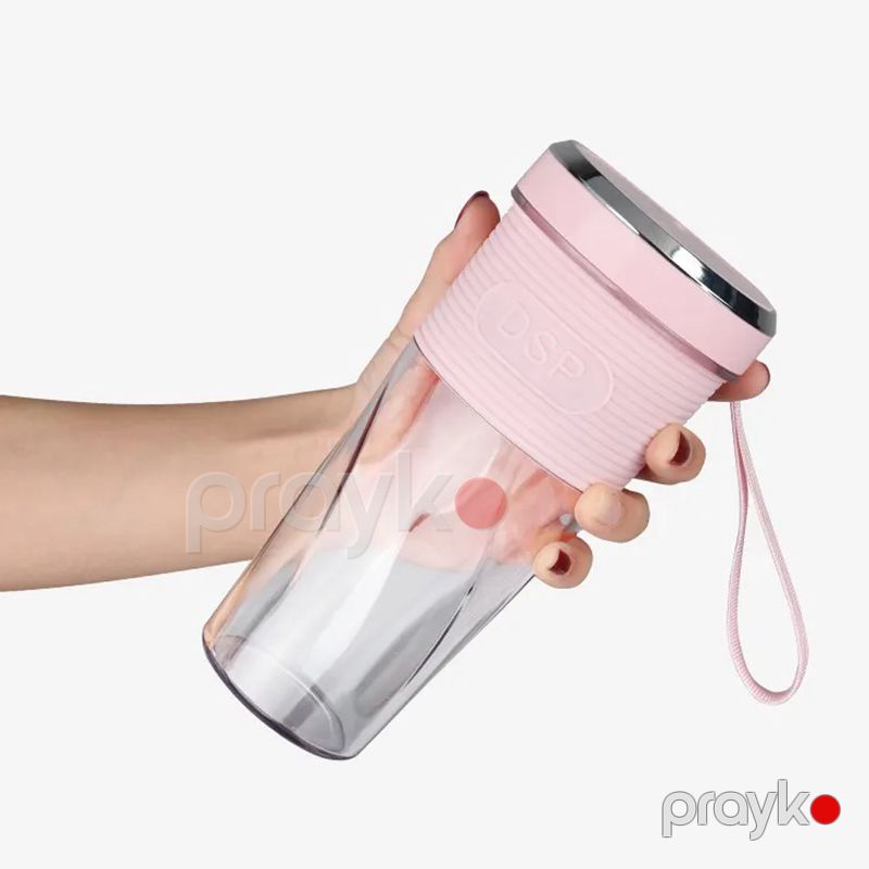 DSP Portativ Usb Təkrar Doldurulan Kokteyl Blender 350ml Tutuma Sahib Simsiz Portativ Fincan Formalı Blender — Blenderlər, xırdalayanlar və mikserlər, Bakı (2)