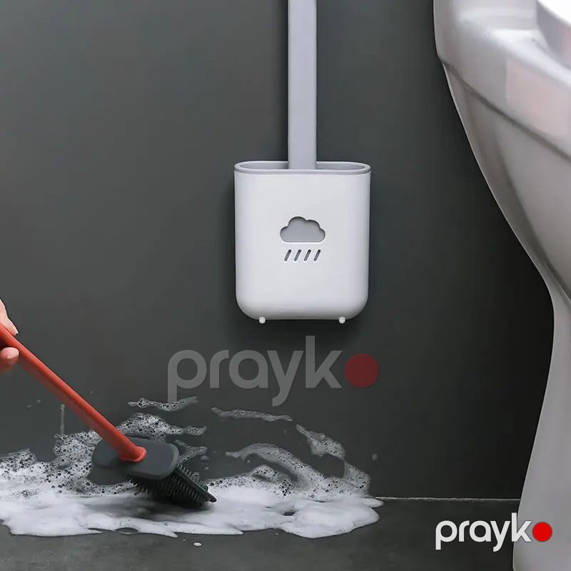 Unitaz Təmizləmək Üçün Yüksək Keyfiyyətli Uzunömürlü Plastik Fırça — Mallar, Bakı (5)
