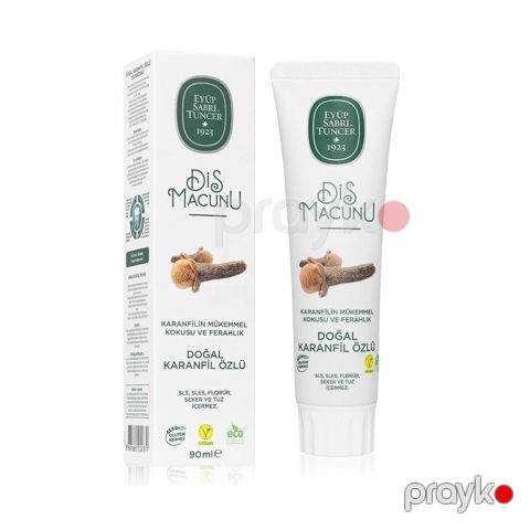 Diş məcunu Eyüp Sabri Tuncer Təbii qərənfil ekstraktlı 90 ml — Bakı