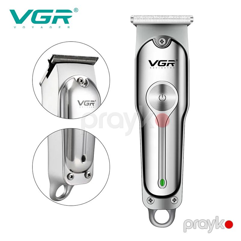 VGR Yüksək Keyfiyyətli Saç Kəsmə Makinası USB Təkrar Doldurula Bilən Professional Elektrikli Saç Kəsmə Makinası — Usturalar, trimmerler və epilyatorlar, Bakı (3)