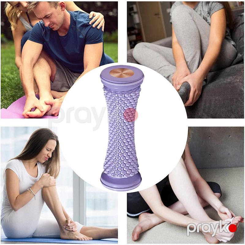 Tikanlı Ayaq Rolikli Masaj aləti Pvc Tikanlı Masaj Topu Yoga Plates Üçün Masaj Kirpisi — Masaj aparatları, Bakı (4)