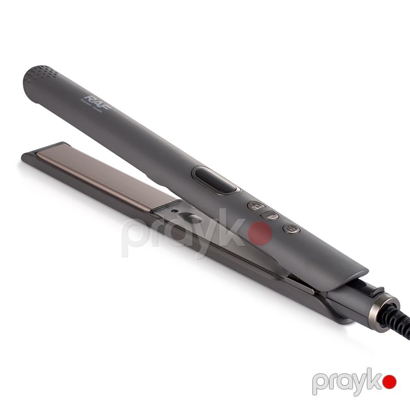 RAF R.4483 - Düzləşdirici Fen Professional Elektrikli Saç Düzləşdiricisi Rəqəmsal Temperatur Nəzarəti 50 W Güc — Fən, Bakı (3)