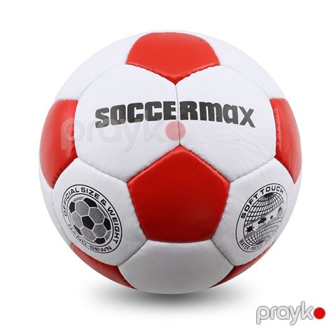 Yüksək Dayanıqlı Soccermax Futbol Topu Yeni Başlayanlar Üçün Uyğun Klassik Rengli Soccermax Futbol Topu — Bakı