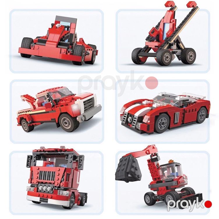 Lego Avtomobil Oyunu 3110 23 Fərqli Avtomobil Hazırlaya Bilərsiniz Yarış Avtomobili Yük Maşını Blok Kərpic Oyuncaq — Oyuncaqlar, Bakı (4)