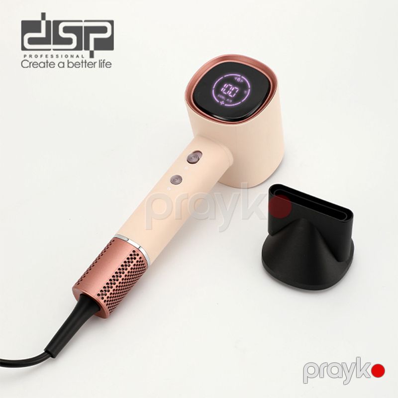 DSP Saç Qurutma Maşını Fen DSP çəhrayı Rəqəmsal Ekranlı Yüksək Sürətli Saç Qurutma Maşını 30991 — Ev texnikası, Bakı (3)
