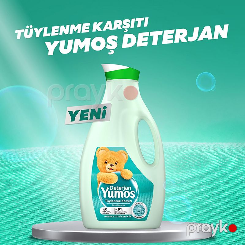Həssas Geyimlər Üçün Maye Yumoş Deterjan geyimlər Üçün Ətirli Maye Paltar Yuma Vasitəsi — Mallar, Bakı (3)