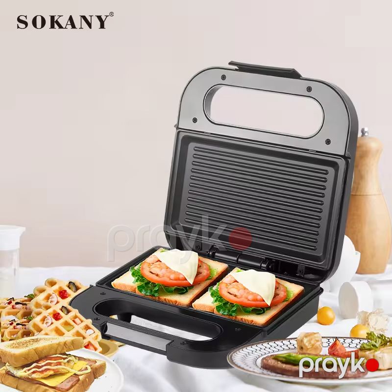Sokany SK-BBQ-132 Elektrikli Toster Sendviç İzgara Hazırlayan Toster 800W — Toster və vaflyasıcı, Bakı (2)