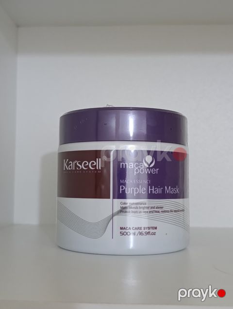 Saç maskası Karseell Maca Power Purple, 500 ml — Bakı
