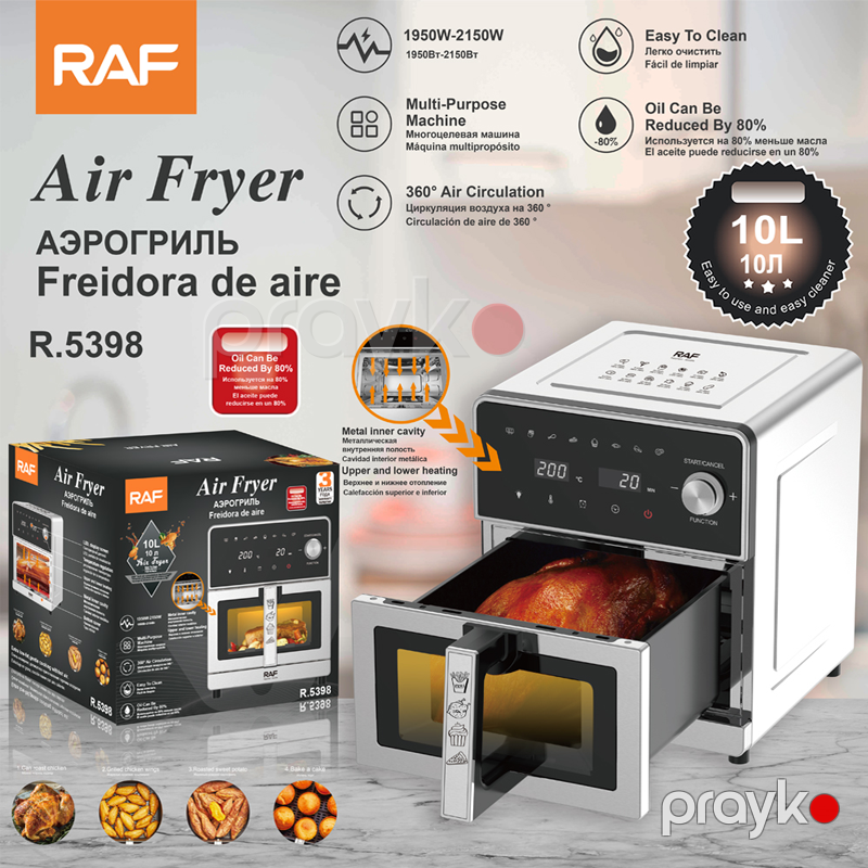 RAF R.5398 - 2150W Güc, Multifunksiyalı Güclü Performanslı Mətbəx Fritürü — Digər mətbəx texnikası, Bakı (6)
