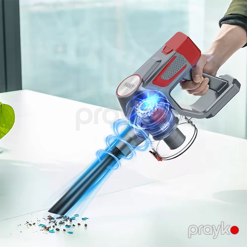 Wınnıngstar ST-5043 12KPA Tozsoran Daşına Bilən Uktra Yüngül Əl Tozsoranı Şauqili Kabelsiz Quru Akülü Elektrikli Süpürge — Tozsoran, Bakı (5)