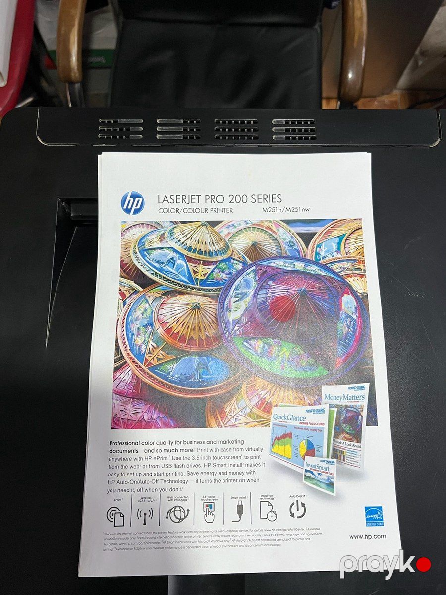 HP color laserjet 200n pro printer — Ofis texnikası və istehlak malları, Bakı (3)