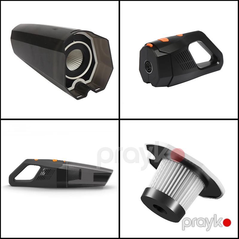 Carsun Avtomobil Üçün Yüksək Keyfiyyətli Tozsoran 6000Pa Güclü Yuyula Bilən Filtrli Universal Əl Tozsoranı 120W — Tozsoran, Bakı (3)