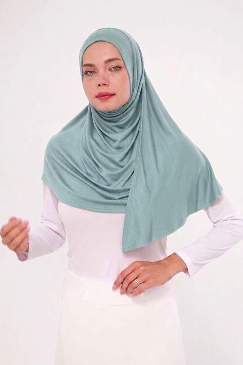 Hicab 2715527, pambıq, açıq yaşıl, ölçü One size — Bakı