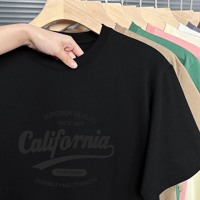 Müstəsna "California Superior Quality" Premium 100% Pambıq Kişi Futbolkası — Rahatlığın və Qüsursuz Üslubun Təcəssümü — Kişi geyimi, Bakı (4)