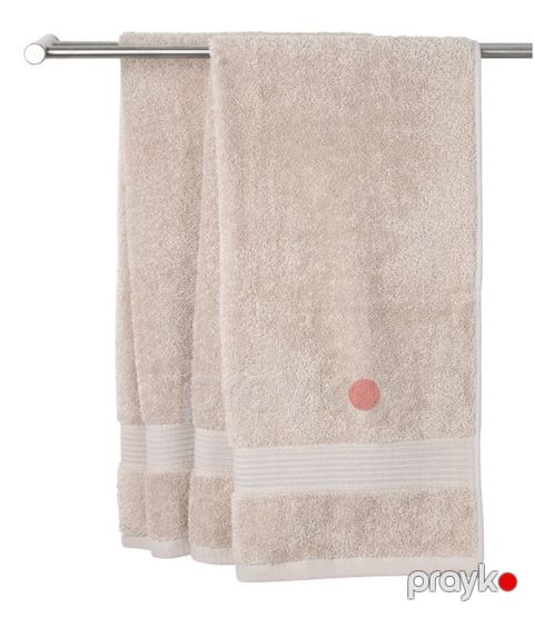 Hamam dəsmalı Jysk Karlstad By Kronborg, 70x140 sm, pambıq, qumrəngli — Bakı