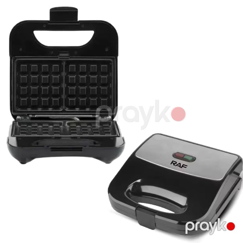 RAF 10 IN 1 Çoxfunksiyalı Sendvic Hazırlayıcı 800 W R.209 10-u 1-də 800 Vattlıq sendviç bişirmə cihazı — Toster və vaflyasıcı, Bakı (4)