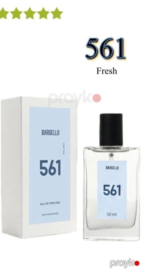 Bargello 561 Eau de Parfum – Fresh - Nömrə: 561 (Fresh) - Həcm: 50 ml — Qobu