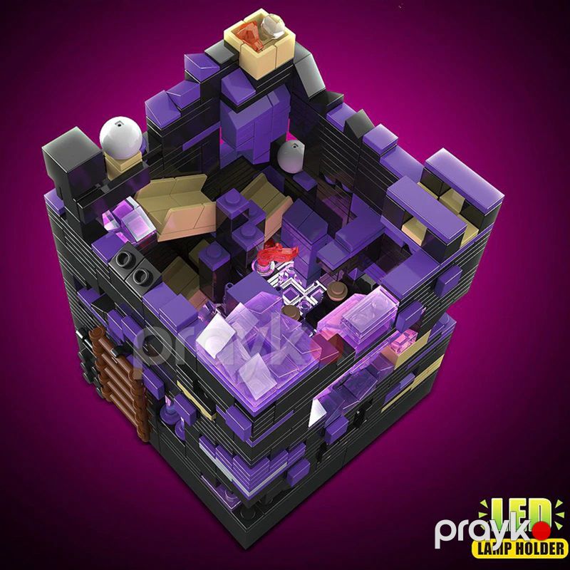 Lego Oyunu Constructor Renzaıma Minecraft LED Lampalı Tikinti Bloklar 915 hissə, Minecraft 695 — Oyuncaqlar, Bakı (4)