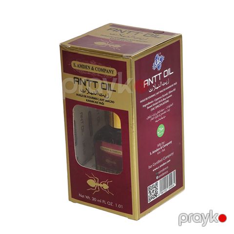 S. Amden Ant Oil – Tük azaldıcı Qarışqa Yağı 30 ml — Bakı