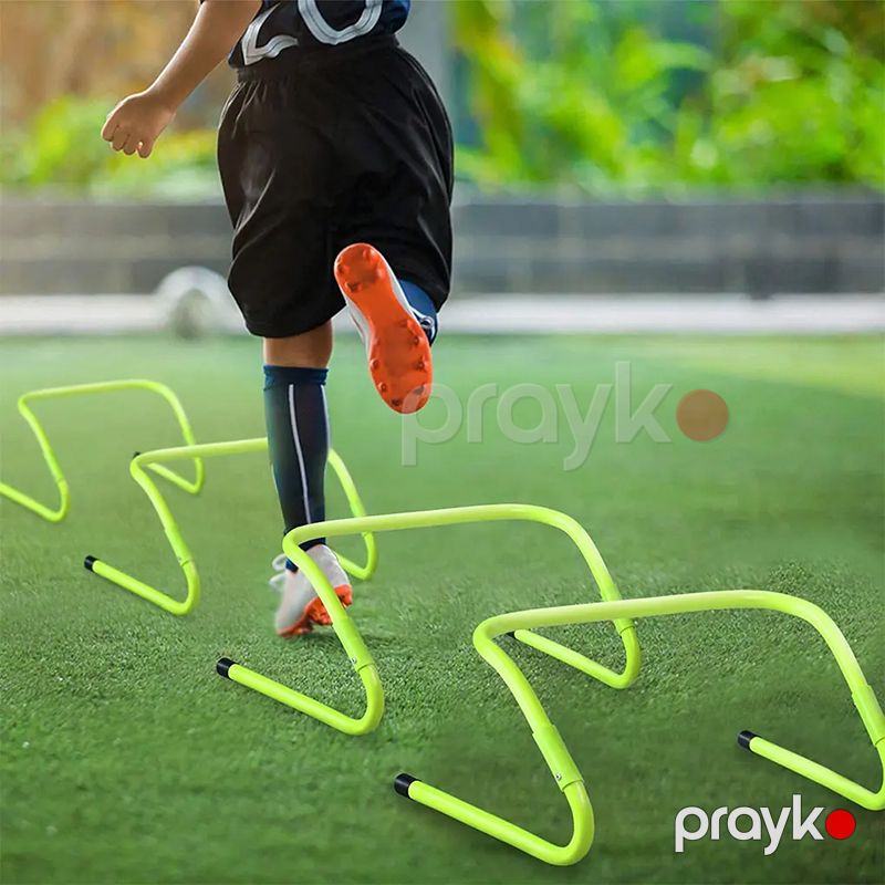 Tənzimlənən Futbol Məşq Alətləri Dəsti Qatlanan Bilən Futbol Təlim Barieri Rəngbərəng Futboll Aksessuarları — İdman, hobi, istirahət, Bakı (3)