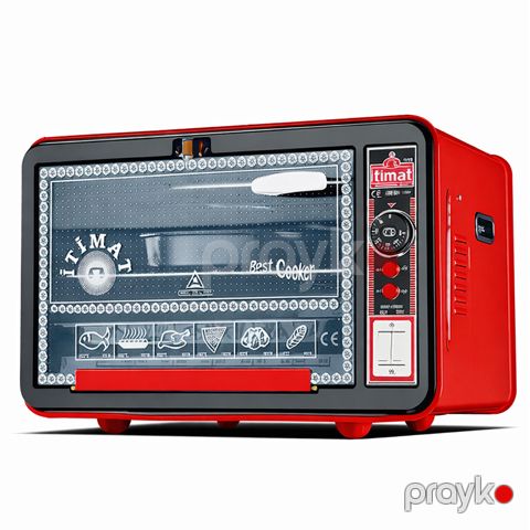 Tımat Best Cooker ITM-TF40RD elektrik sobası Best Cooker Yüksək keyfiyyətli Dxovka — Bakı