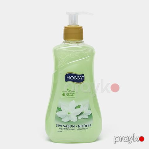 Sıvı Sabun-Hobby Pearl Touch Liquid Soap Lotus Flower FT134400RL 400 ml Şəffaf Maye Sabun Hobby Sıvı Sabun — Bakı